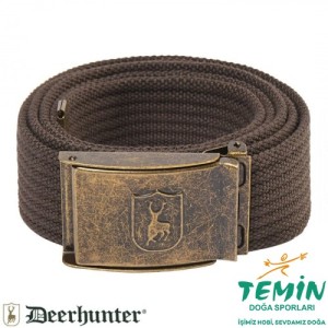 DEERHUNTER Canvas Kemer Koyu Kahverengi 130 cm