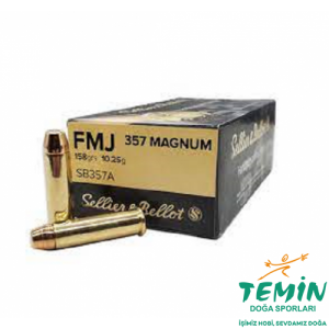 Sellier & Bellot 357 Magnum Tabanca Mermisi