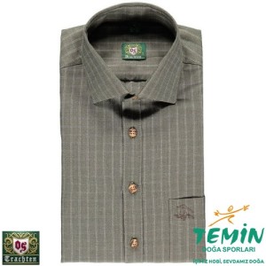 T. OS-Trachten Erkek Uzun Kollu Gömlek 41/42