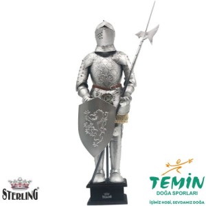 S. STERLING Iron Knight Dekoratif Süs 