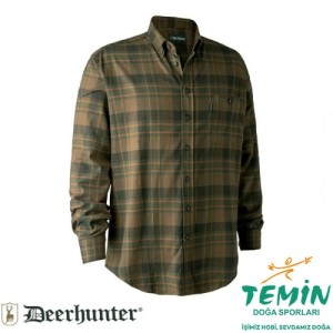 DEERHUNTER Kyle Yeşil Kareli Gömlek 39/40