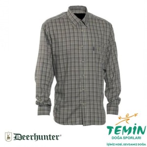 T. DEERHUNTERWaylon399Yeşil Kareli Uzun Kol Gömlek 43/44