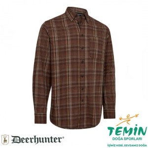 DEERHUNTER Ashton 58749 Kahve Kareli Gömlek 41/42