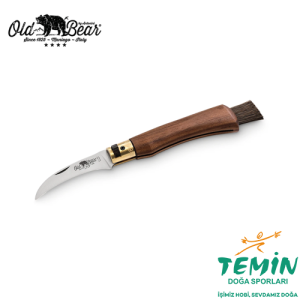 Antonini Old Bear 6 cm Ceviz Ağacı Saplı Mantar Çakısı