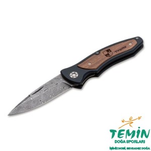 Böker Manufaktur Tirpitz Damascus 42 Çakı