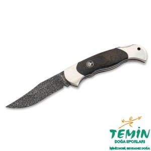 Böker Manufaktur Scout Bog Oak Damask Çakı