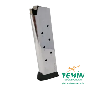 Sabatti Colt 1911 45 Kalibre Tabanca Şarjörü Nikel