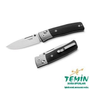 Lionsteel NiNi – Black G10 - Titanium Bolster Çakı