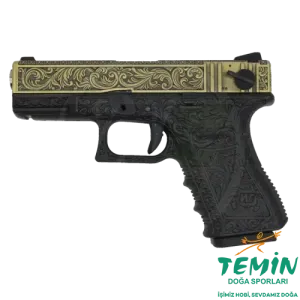 WE Glock 23 Gen3 Ivory Gravür İşlemeli Blowback Airsoft Tabanca