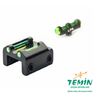 LPA Fiber Optik Şeritli Namlu İçin Yeşil Gez Ve Yeşil Arpacık Seti