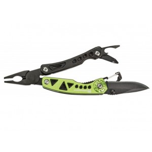 Kilimanjaro Rappel Çok Amaçlı Çakı 7 İşlevli Siyah Çakı