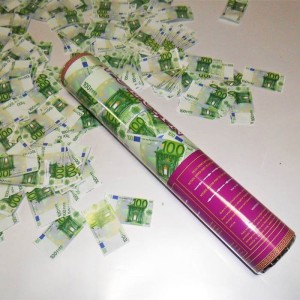 Konfeti Banknot Euro 30 Cm.