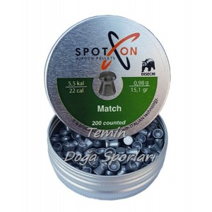 SpotOn 5.5mm Match 15.12 Grain Havalı Saçma