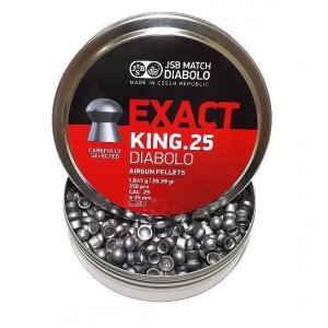 Jsb Exact Kıng.25 Dıabolo 6.35mm Havalı Saçma