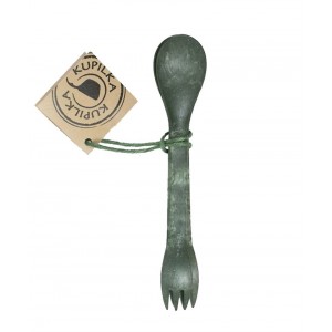 Kupilka Spork 205 İkili Kaşık Çatal Seti Yeşil