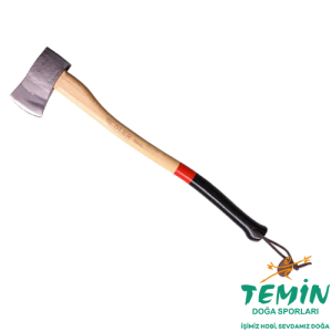 Adler Yankee Balta 1600 Gr, Ağaç Sap 80 cm, Kırmızı/Siyah