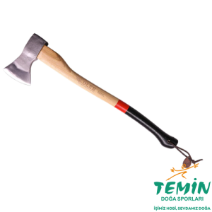 Adler Canoe Balta 600 Gr, Ağaç Sap 50 cm, Kırmızı/Siyah