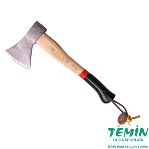 Adler Rheinland Balta 600 Gr, Ağaç Sap 36 cm, Kırmızı/Siyah