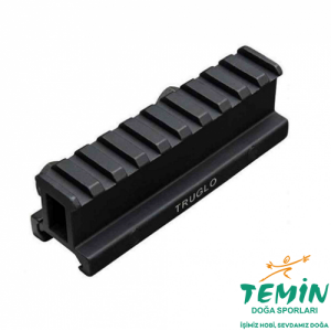 Truglo Picatinny Tek Parça Kanallı 1'' Yükseltici Dürbün Ayağı