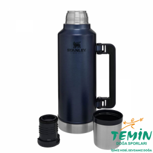 Stanley Klasik Vakumlu Paslanmaz Çelik Termos 1.9 Lt Lacivert
