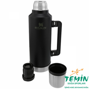Stanley Klasik Vakumlu Paslanmaz Çelik Termos 1.9 Lt Siyah