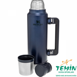 Stanley Klasik Vakumlu Paslanmaz Çelik Termos 1.4 Lt Lacivert