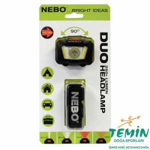Nebo 6444 Duo 250 Lümen Kafa Feneri (Blisterli)