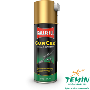 Ballistol GunCer Seramik Katkılı Sprey Silah Bakım Yağı 200ml