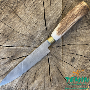 Süleyman Bursa Boynuz Sap Damascus Şef Bıçağı