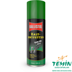 Ballistol Cold Degreaser Sprey Yağ 200 ml (Soğuk Yağ Çözücü)