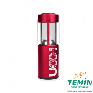 Uco Gear Original Candle Lantern Anodized Mum Feneri Kırmızı