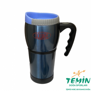 Square Çelik Travel Mug Mavi Bardak