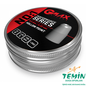 Gmax Performans Serisi Hollow Point 5.5mm Havalı Saçma No:1