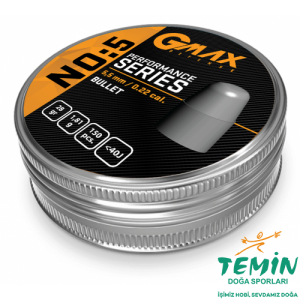 Gmax Performans Serisi Bullet 5.5mm Havalı Saçma No:5