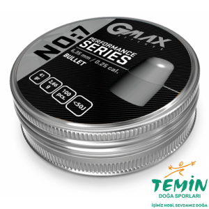 Gmax Performans Serisi Bullet 6.35mm Havalı Saçma No:7