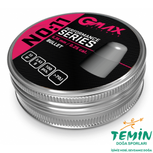 Gmax Performans Serisi Bullet 6.35mm Havalı Saçma No:11