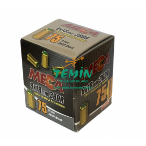 Meca 9mm Toplu Tabanca Ses Mermisi (75 Adet)