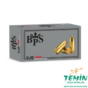 BPS 9X19 mm Luger (FMJ-115 GRN) Tabanca Fişeği